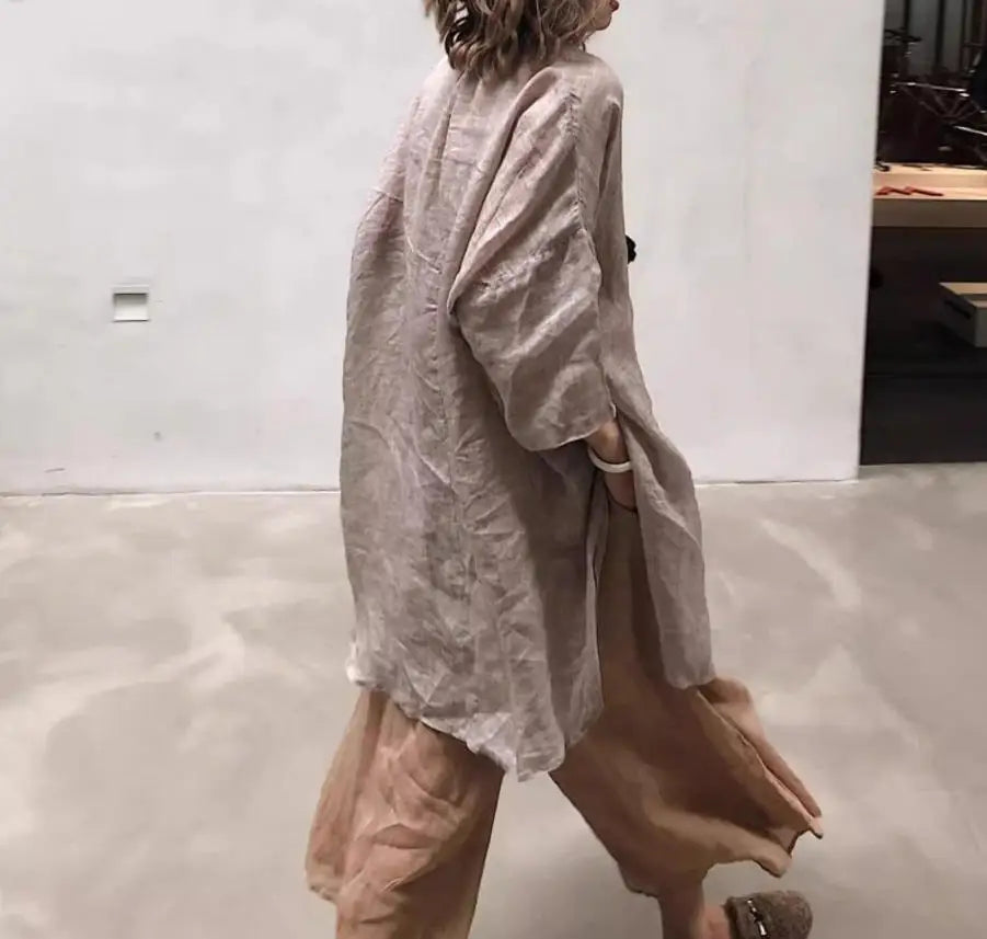 Summer Autumn Loose Blouse Women Shirts Fashion Female Long Sleeve