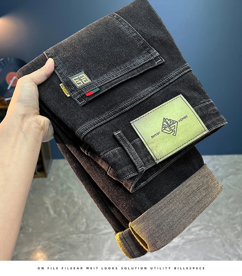 American Style Vintage Loose Casual Men's Jeans Straight Leg New Style