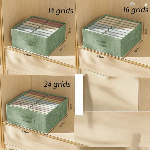 1pc Wardrobe Clothes Storage Organizer Pants Sweater T-Shirt Storage