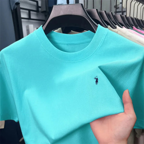 100% cotton men's short sleeve T-shirt fashion brand Paul Pony