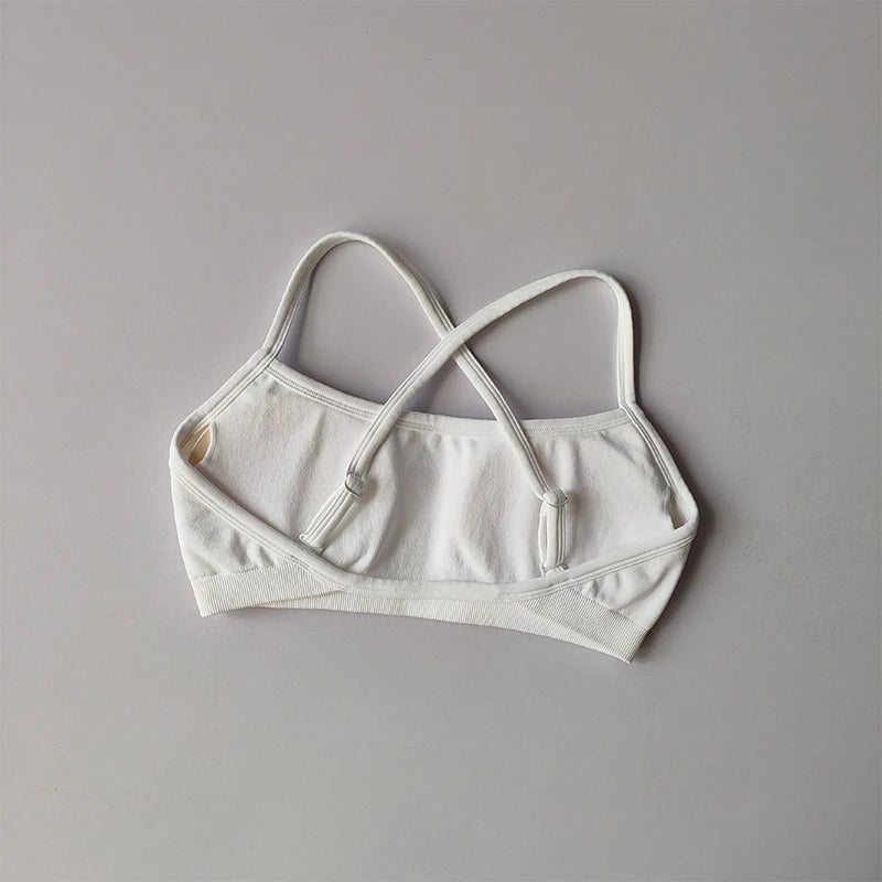 Gathering Shock-proof and Beautiful Back Seamless Sports Bras Gym