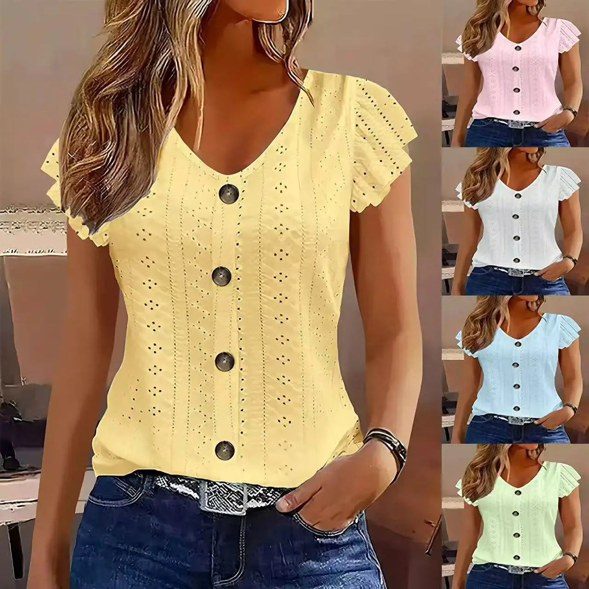 2025 Spring/Summer new women's fashion stylish commute casual solid