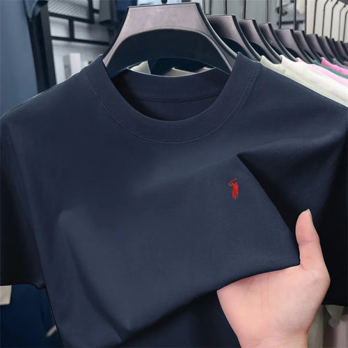 100% cotton men's short sleeve T-shirt fashion brand Paul Pony