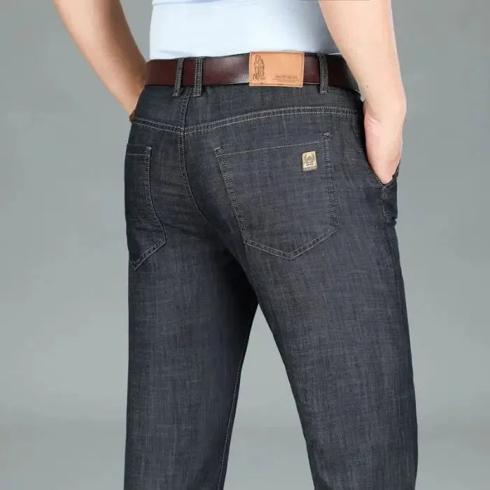 2026 New Seasons Lightweight Fit Straight Men's Jeans Classic Business