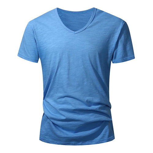 100% Cotton Men T-shirt Summer Short Sleeve Tops Tee Black White Male