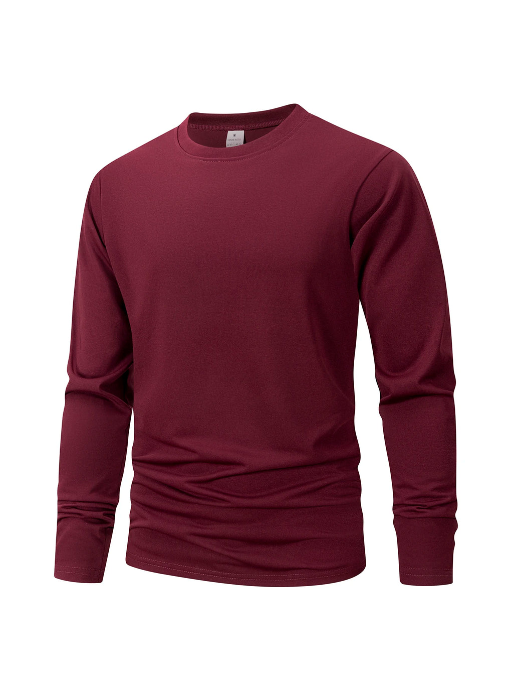 Men's Button Long Sleeve Henley Neck T-Shirt Casual Breathable Round