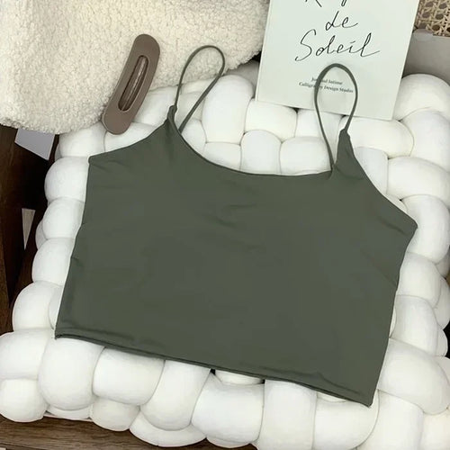 2024 Summer Bra Top Sexy Women Ice Silk Crop Top Seamless Tube Tops