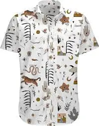 2026 New Aristocratic Temperament Cat Digital Printing Hawaii Cuban