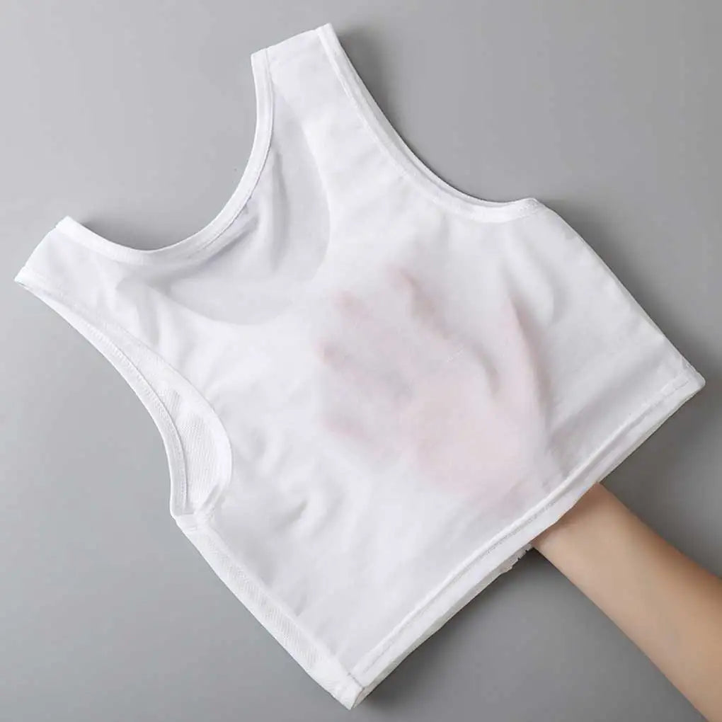 Tank Top Breast Shaper Vest Binder Trans Elastic Sports Underwear