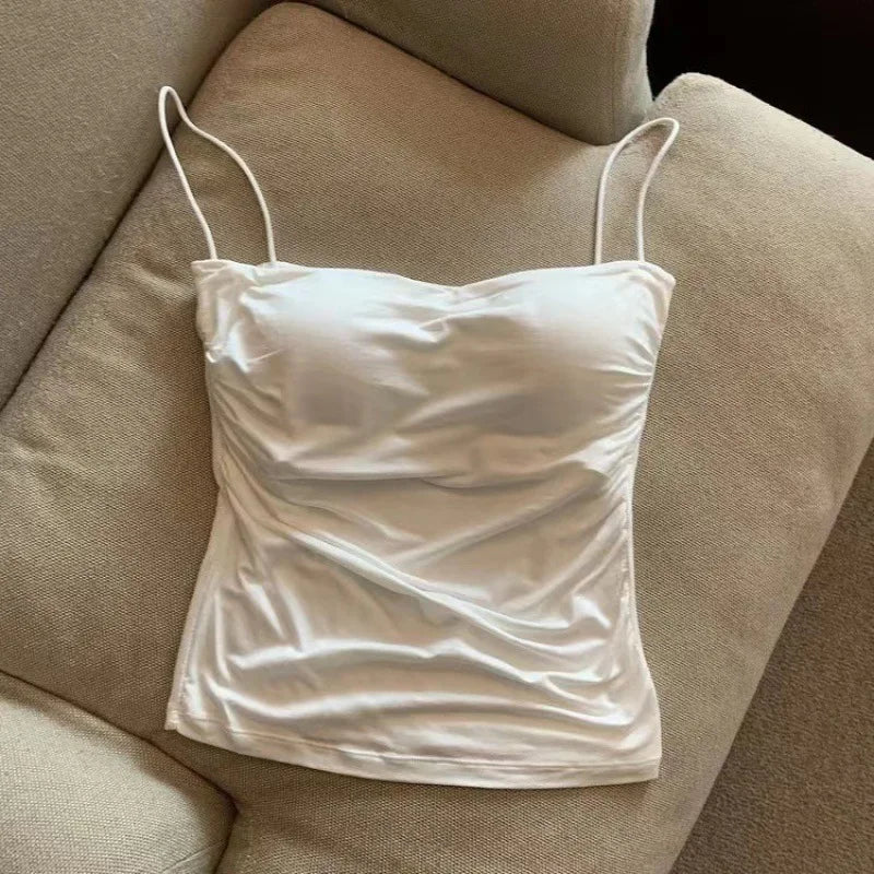 Women's Bra Stretch Women's Beach Everyday Casual Tank Top New Women's