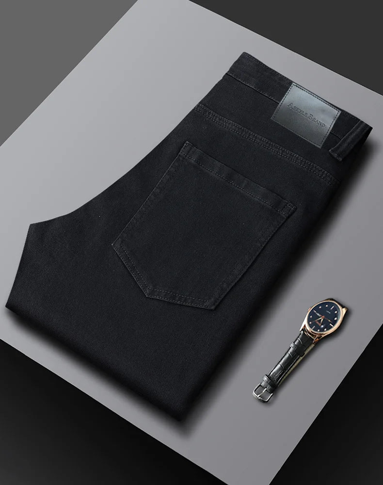 Men's Premium Lightweight Business Stretch Denim Pants - Versatile