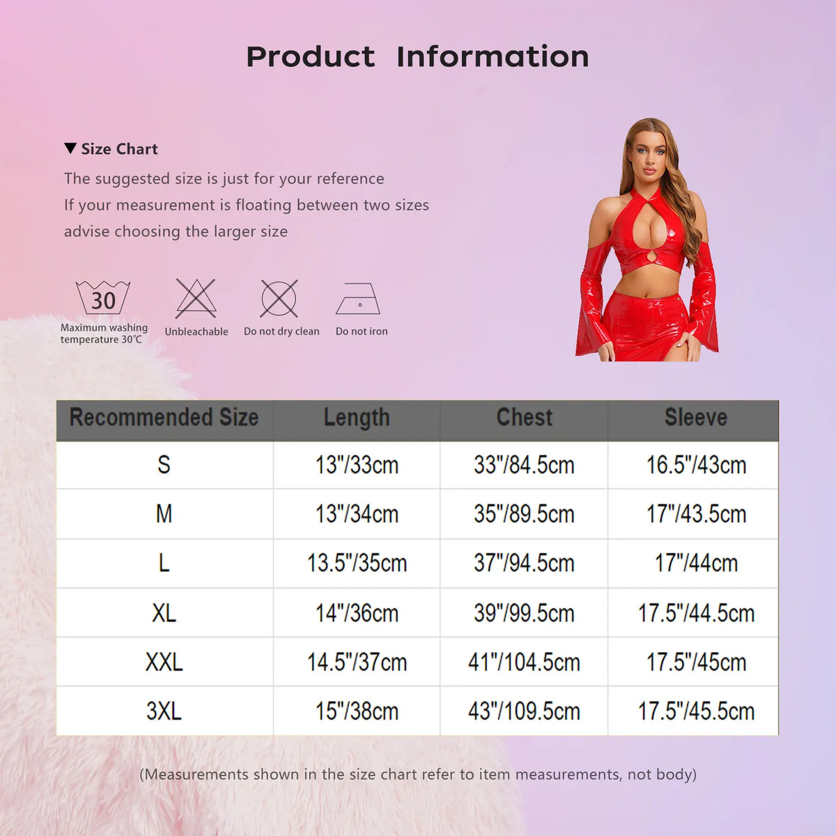 Womens Glossy Front Hollow Out Tops PU Leather Latex Crop Tops Halter