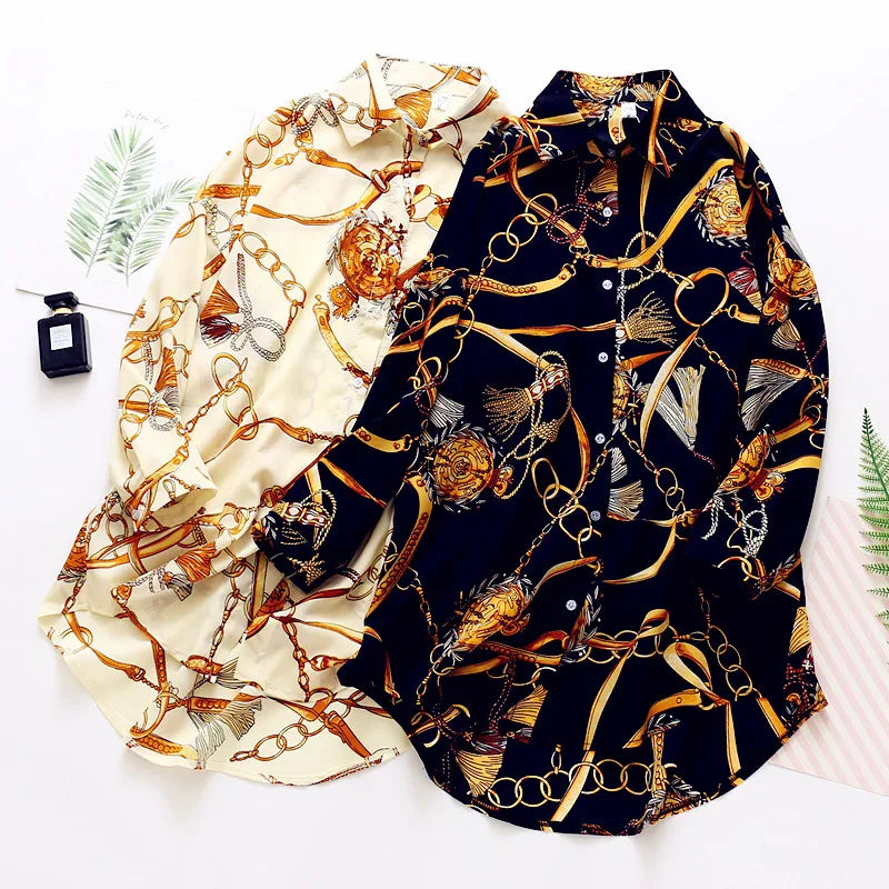 2025 Fashion Women Shirts Vintage Button Tees Blouse Sexy Big Large