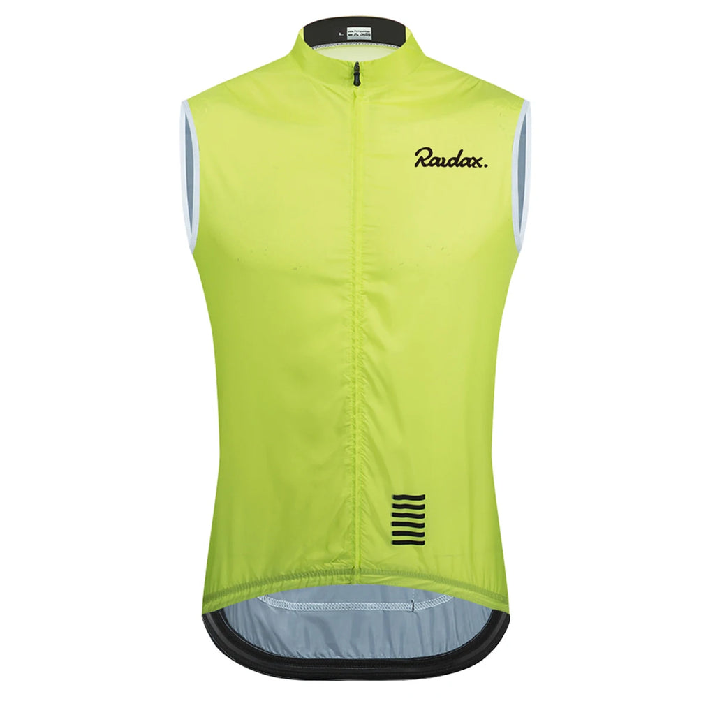 Men Windproof Jackets Summer Sleeveless Cycling Vest Bicycle Wear