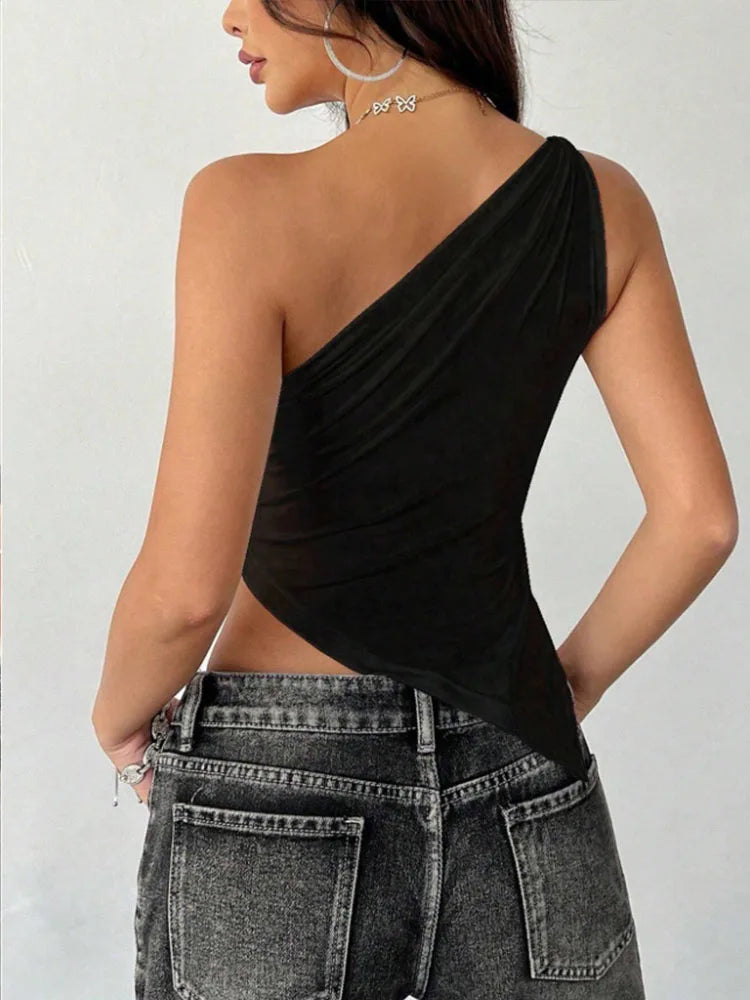 2025 New Fashionable Casual Women's T-Shirt Solid Color Single