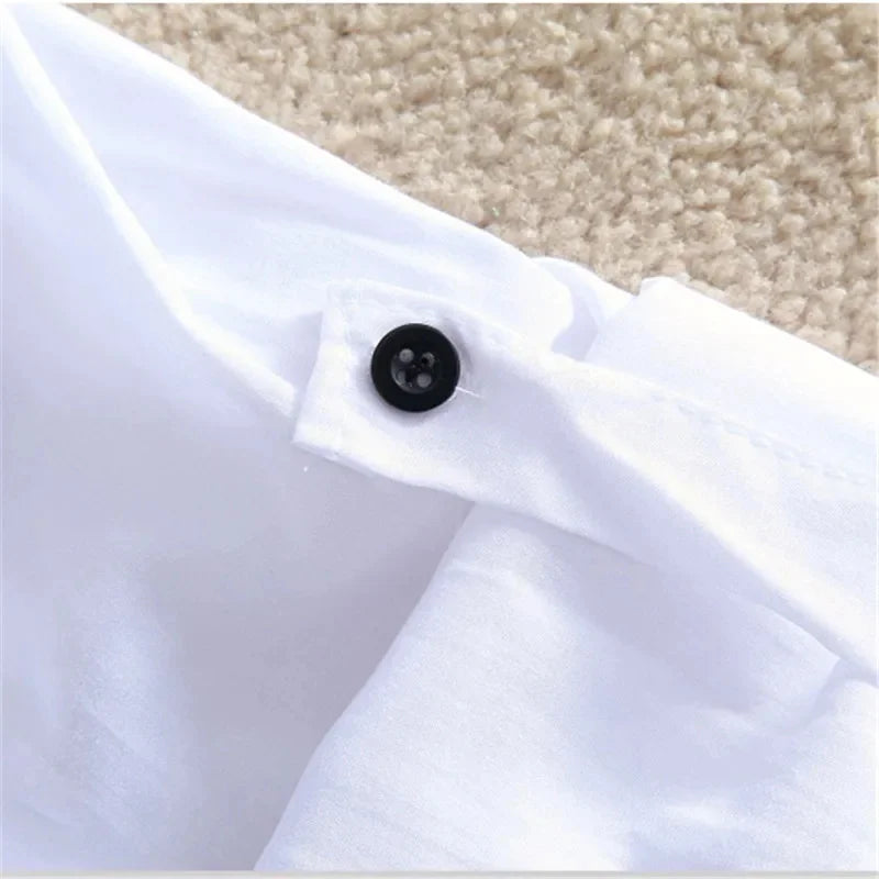 Women Spring Summer Casual Blouses Shirts Lady Long Sleeve Turn-down