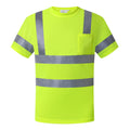 High Visibility Shirts Safety Short Sleeve Size S-7XL Hi Vis
