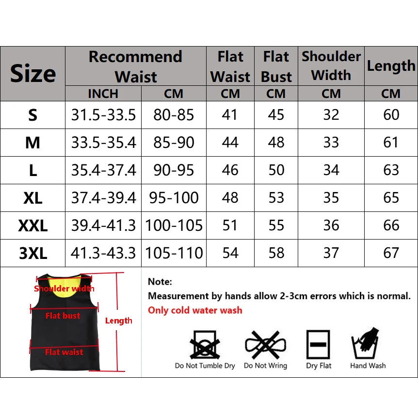 Men Slimming Body Shaper Modeling Vest Belly Reducing Shapewear Fat