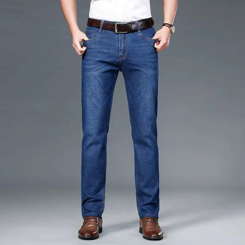 025 New Streetwear Loose Jeans Men Korean Style Fashion Loose Straight