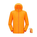JNLN Men Women Waterproof Hiking Jackets Quick Dry Camping Windbreaker