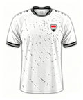 2026 Iraq Style Football Jersey Quick Dry Breathable Green White Fans