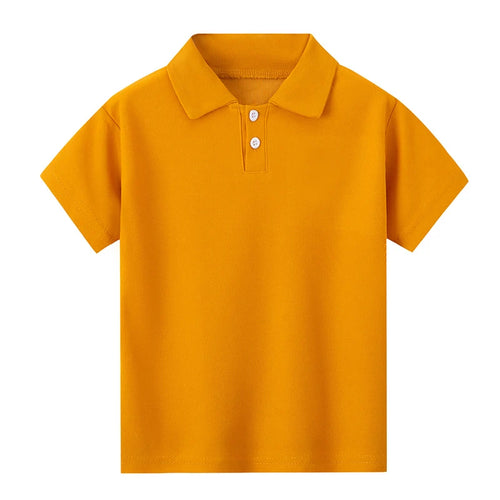 1/3 Pack Children's Solid color POLO Shirt Boy Handsome Fashion