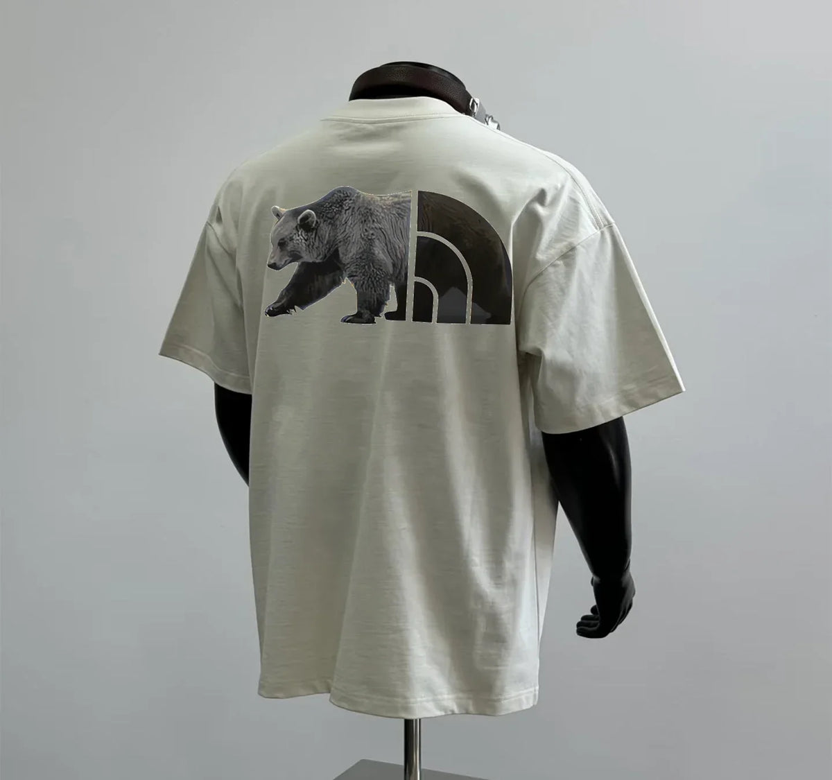Trendy Brand Pure Cotton Short-sleeved T-shirt The Same Half-sleeved