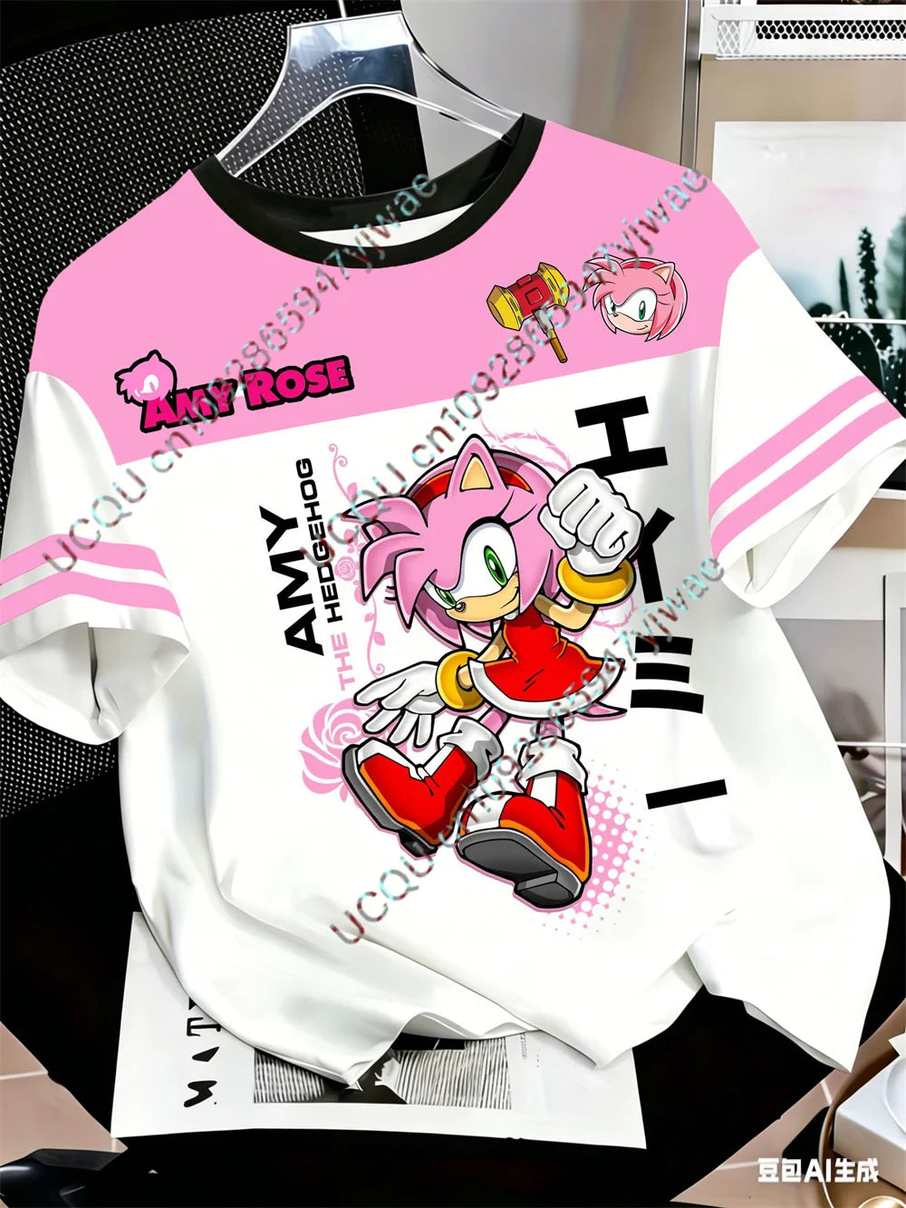 Blue The Hedgehog Sonic Tails 3d Graphic Printed Jersey Anime Game Fan