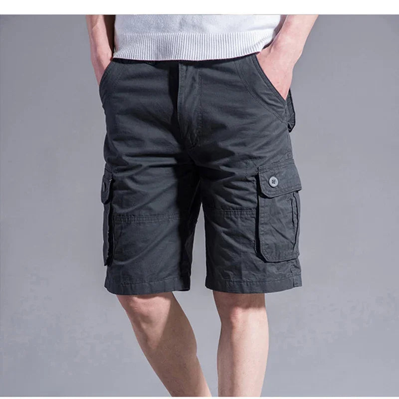 Cargo Shorts Men Summer Casual Mulit-Pocket Shorts 2025 Men Joggers Shorts