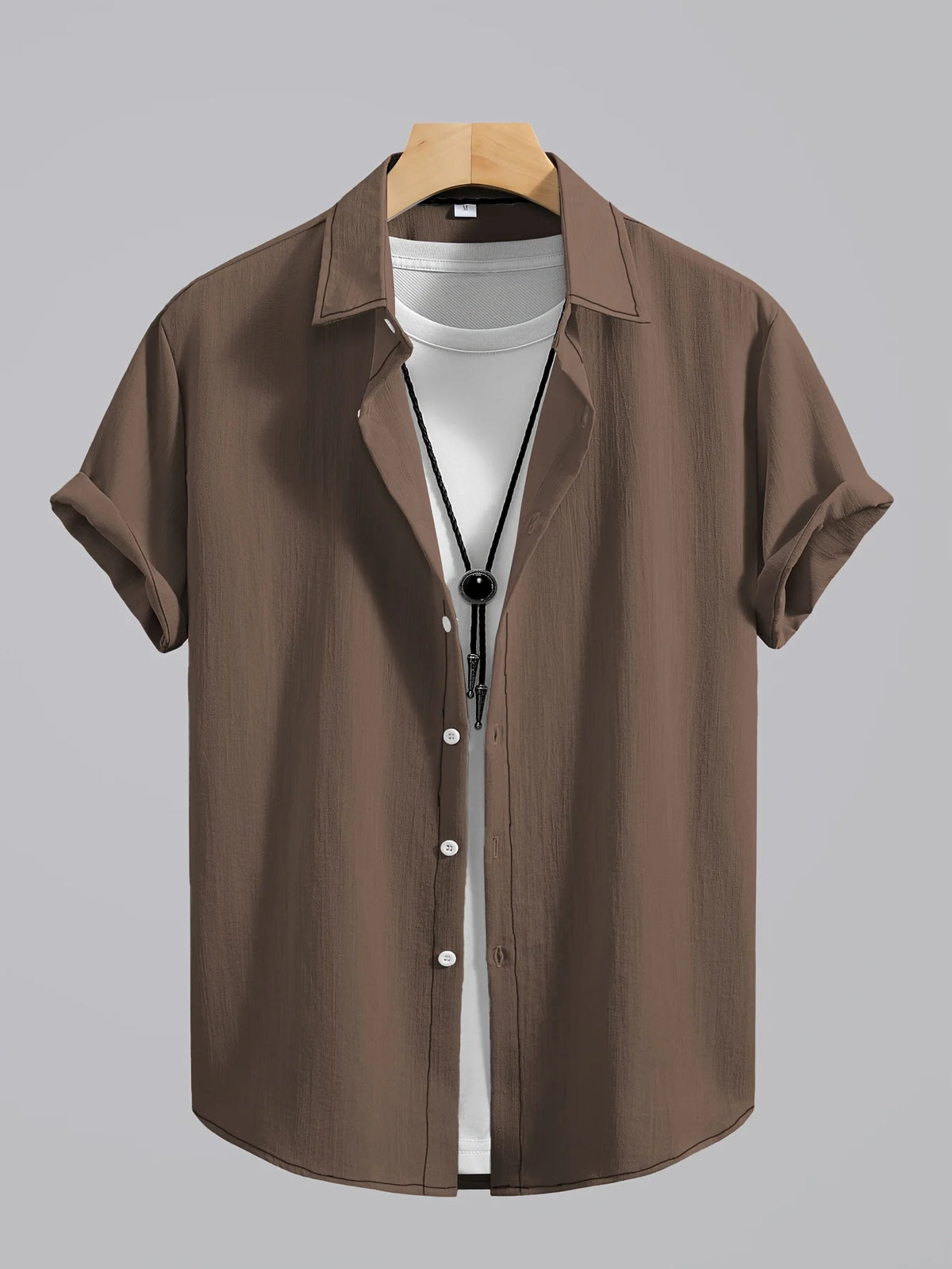 2026 Men's Simple and Fresh Shirt - Street Fashion Loose Quick-Drying