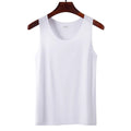 1pcs Ice Silk Tank Tops Seamless Mens Vest Sleeveless Sport Bodysuit