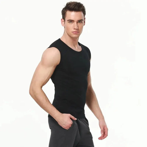 1/3/5 pcs Men's Cotton Sleeveless Thin Vest Young Men's