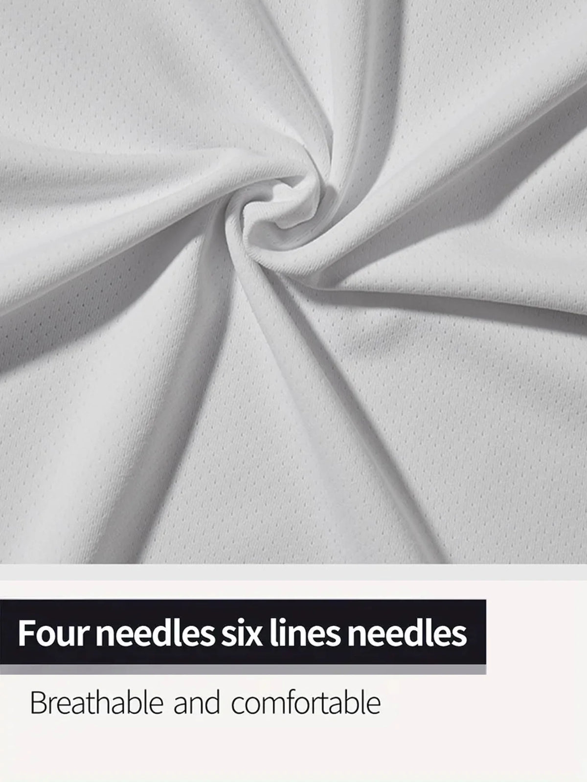 7pcs white Ultralight Men's Round Neck