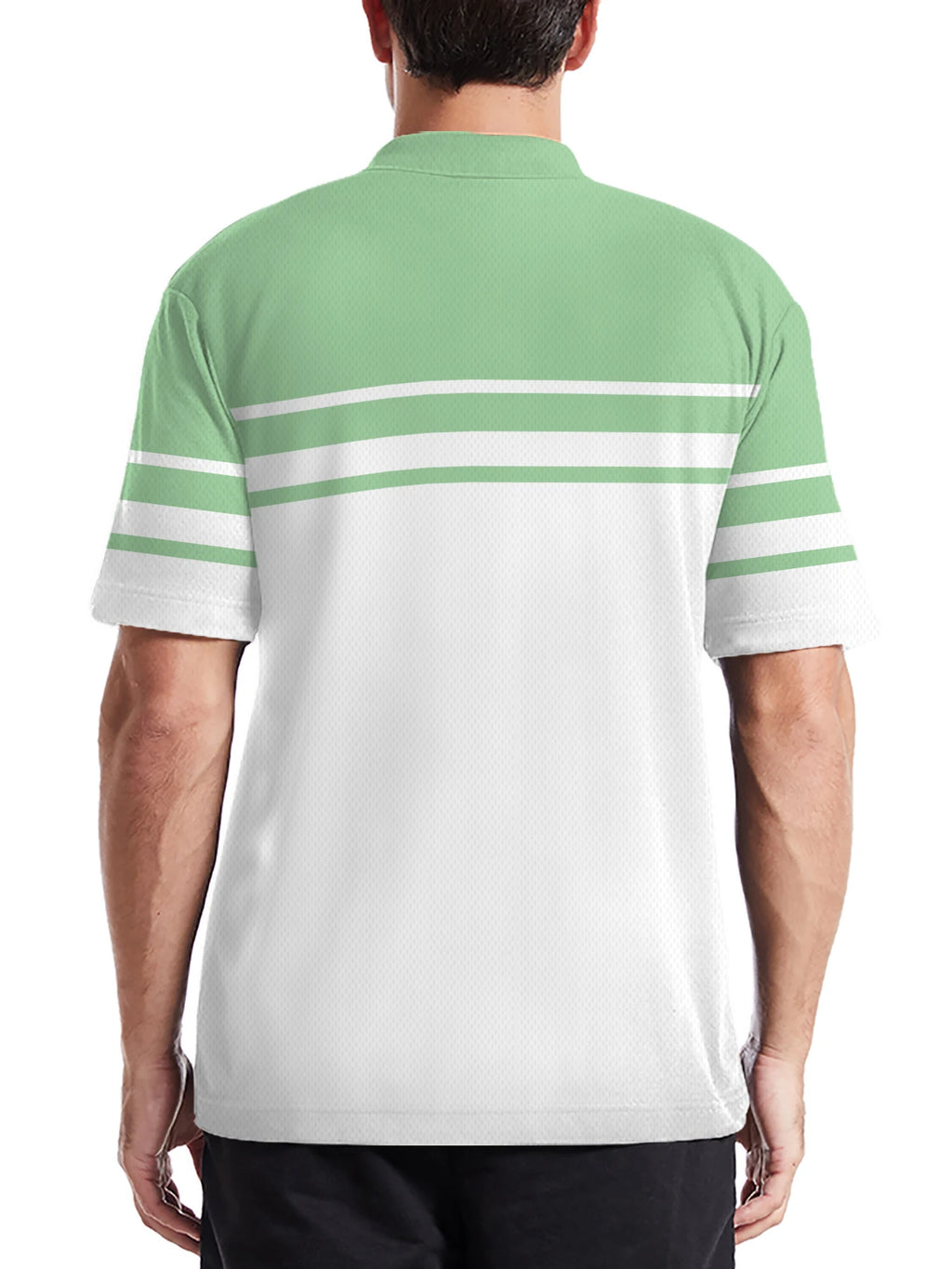 2026 Summer Men's Polo Shirt - 3D Printed Design Breathable