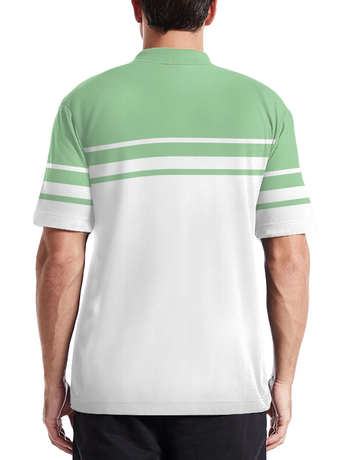 2026 Summer Men's Polo Shirt - 3D Printed Design Breathable