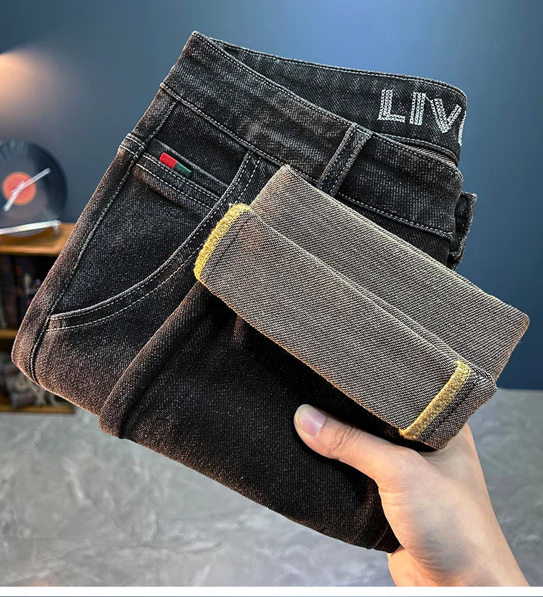 American Style Vintage Loose Casual Men's Jeans Straight Leg New Style