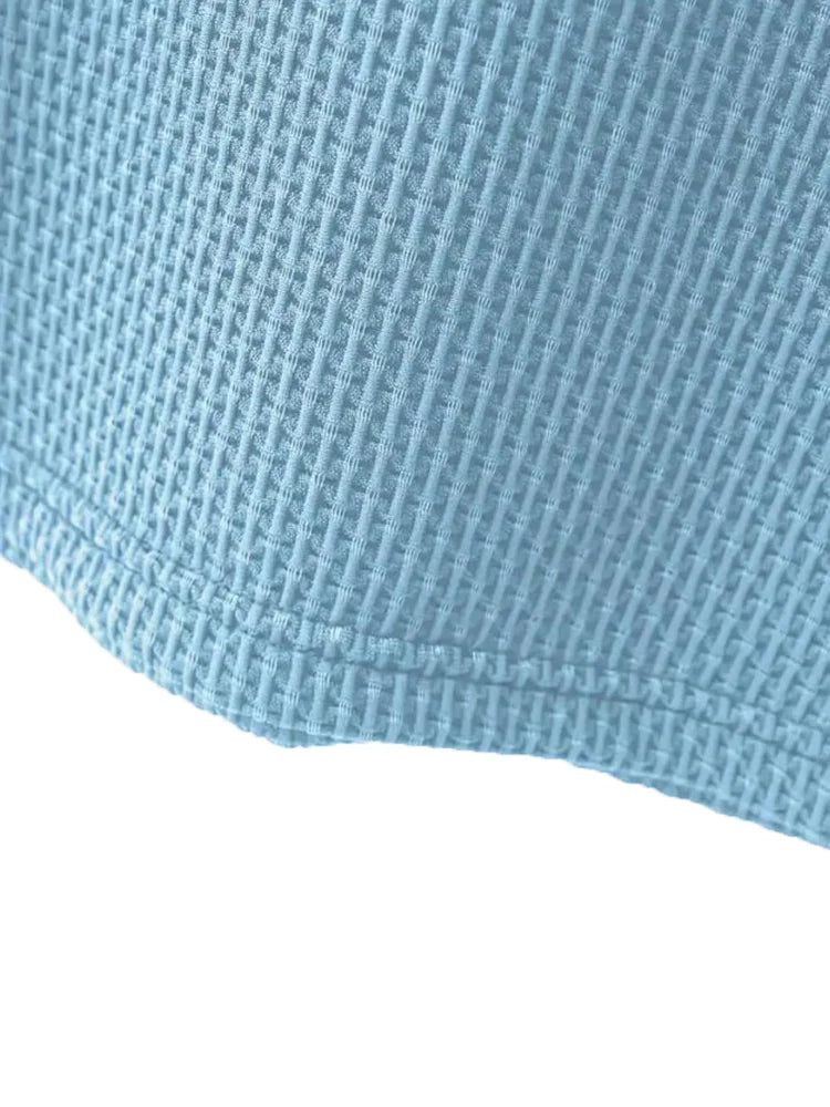 Summer ice silk lapel pocket POLO shirt, men's short-sleeved T-shirt,