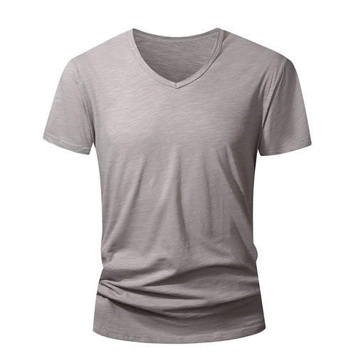100% Cotton Men T-shirt Summer Short Sleeve Tops Tee Black White Male