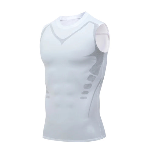 Compression Tank Top Men Gym Shirt Sleeveless Quick Dry Printing