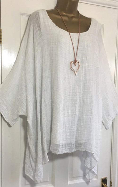 2023 Autumn Womens Clothing Fashion Batwing Sleeve Solid Color Loose
