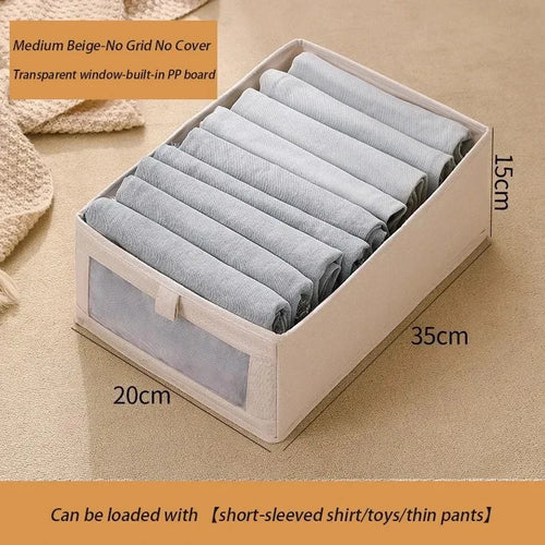 1pcs Visible Wardrobe Storage Organizers Cabinet Drawer Clothes