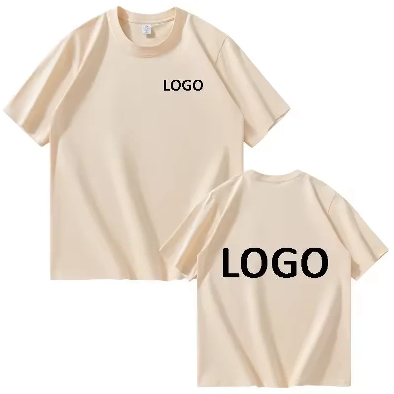 Customized Printed Men Women T-shirts Summer Loose Casual Clothing