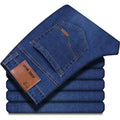 Hot Selling Mens Stretch Jeans Men Classic Business Jeans Male