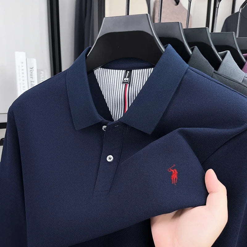100% pure cotton autumn and winter men's fashion sports brand