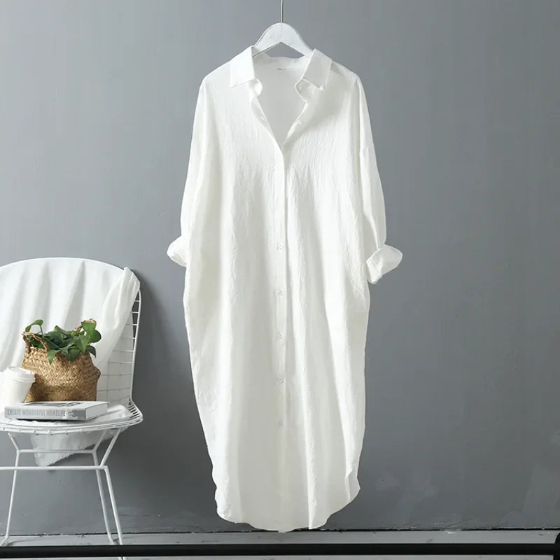 2024 Spring Casual Women's Blouses Korean Clothing Autumn Vintage