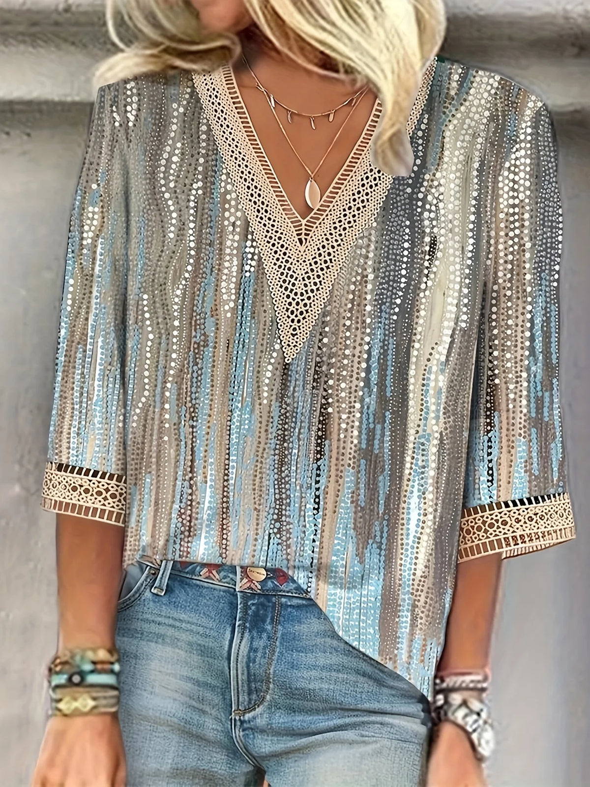 Temperament Loose Woman Shirt Fashion Casual Blouse Elegant Long
