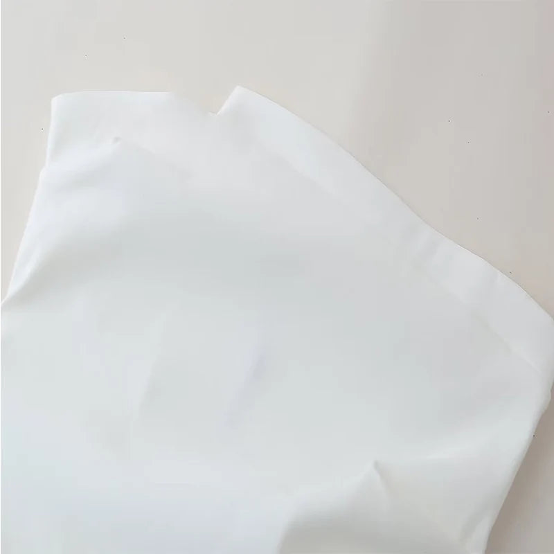 Women Fashion Strapless Pleats Asymmetrical Top Female Casual Sexy