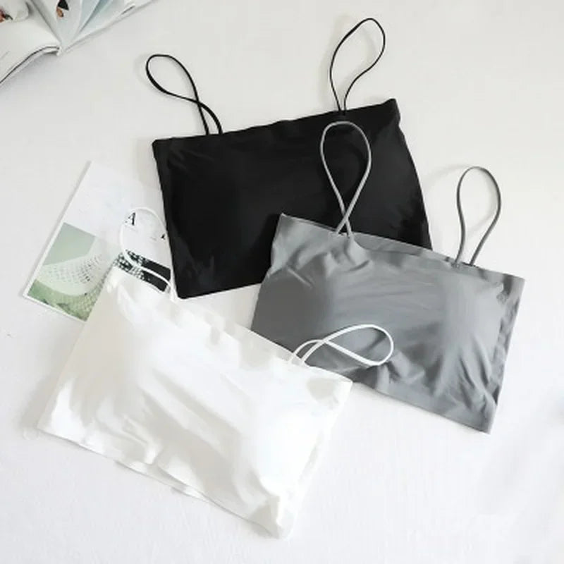 Comfortable Waist Beauty Back Wrap Chest Tube Top Girl No Steel Ring
