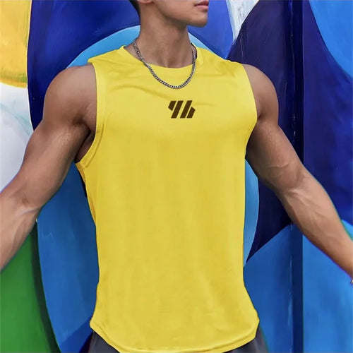 2024 newest Summer Gym Vest High Quality mesh Shirt Sleeveless