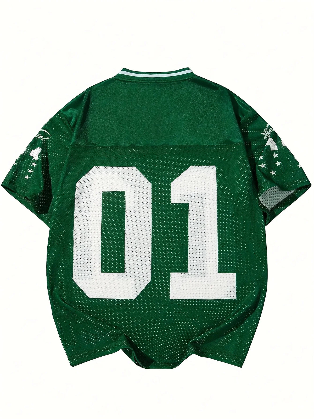 The 2025 summer new men's V-neck T-shirt is a casual sporty breathable